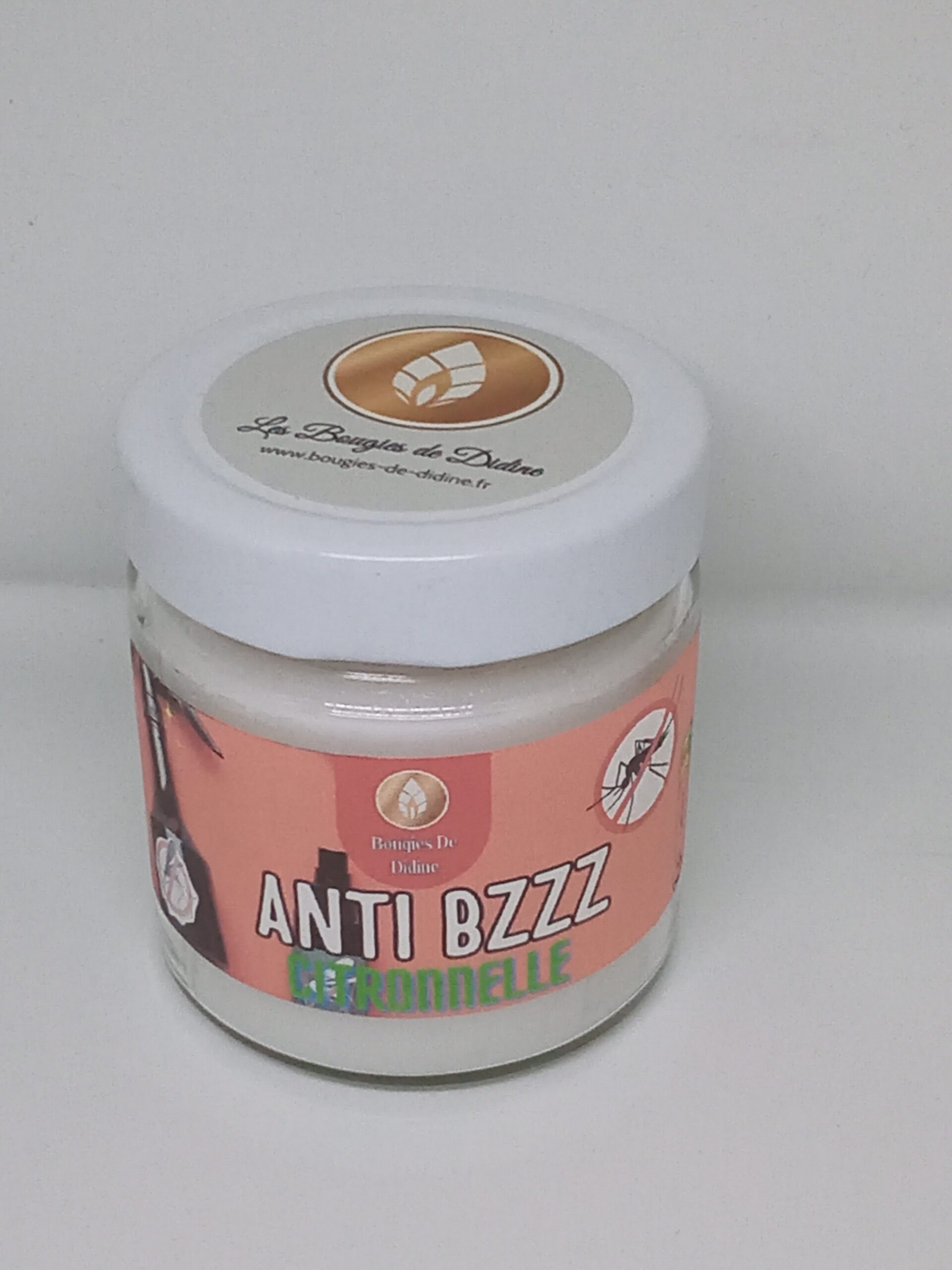 Bougie anti bzzz ( citronnelle )