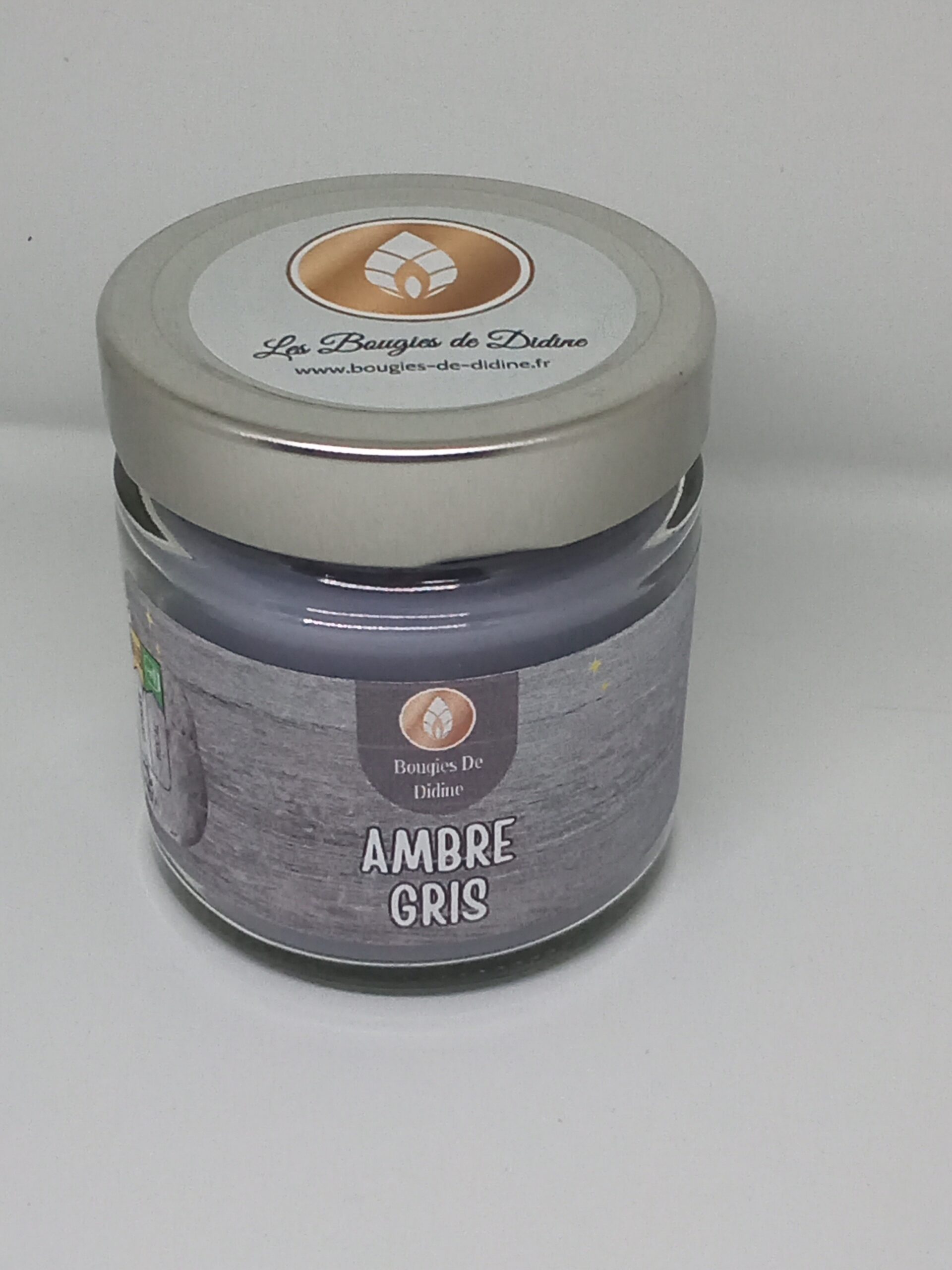 Bougie ambre gris